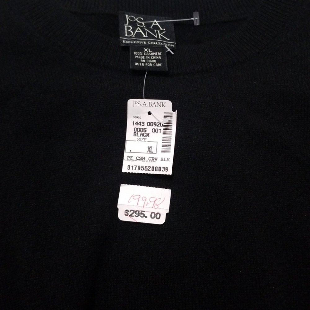 FINAL PRICE ! JOS.A.BANK MEN Sweater  Executive XL - Picture 6 of 6